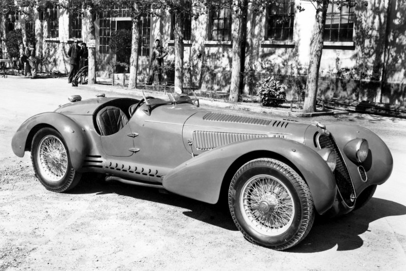 1938 Alfa-Romeo 8C 2900 Mille-Miglia Spider